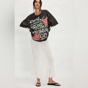 NWT Daydreamer x Free People Guns N Roses Paradise City Tee